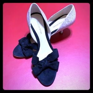 STUNNING ALEXANDRE BIRMAN KNOTTED PEEP TOE HEEL!